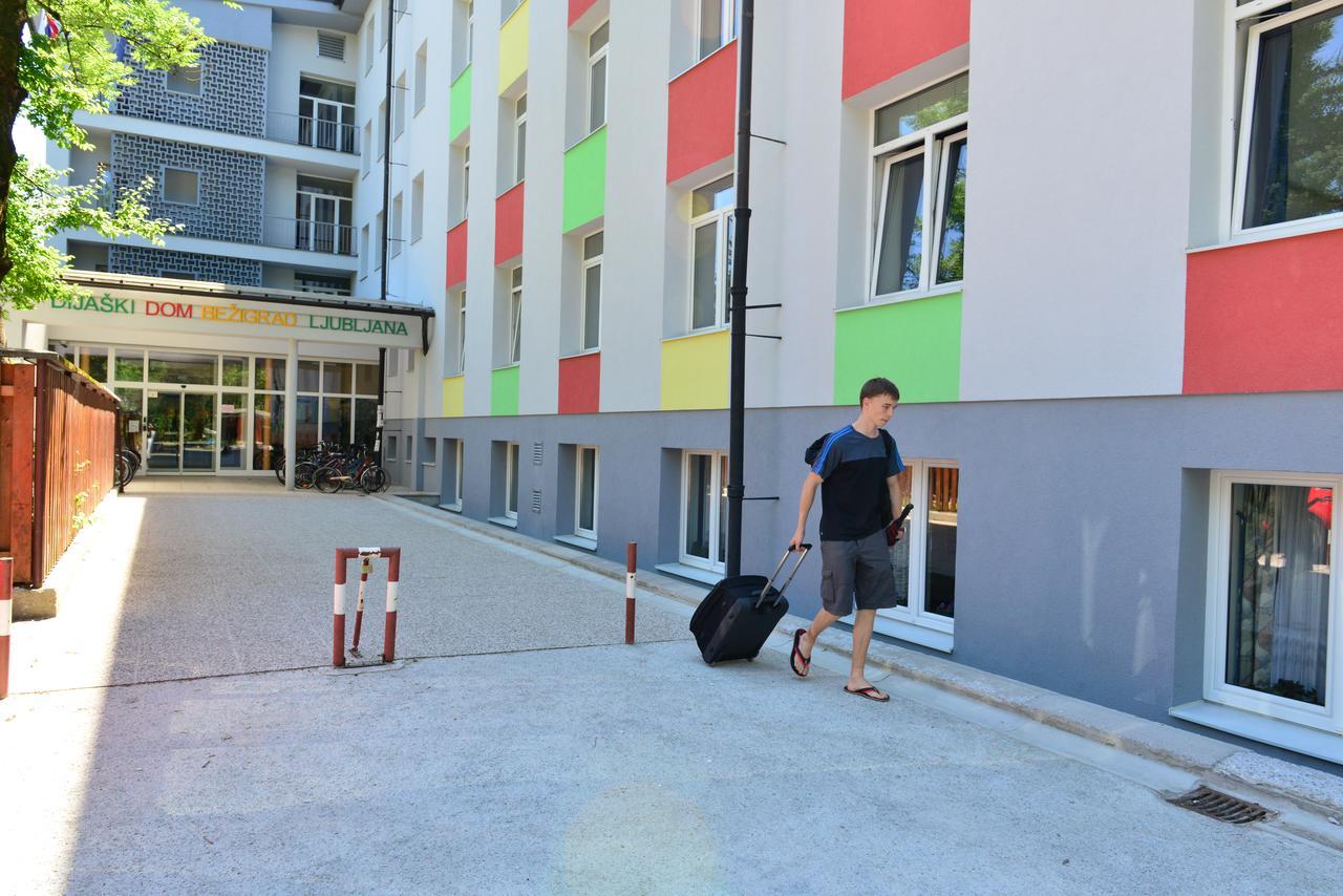 Dijaski Dom Bezigrad Ljubljana Hostel Buitenkant foto